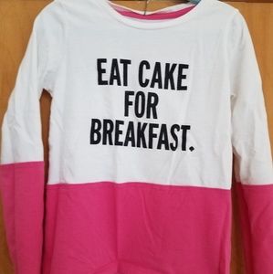 Girls 6/6x Kate Spade long sleeve Tee